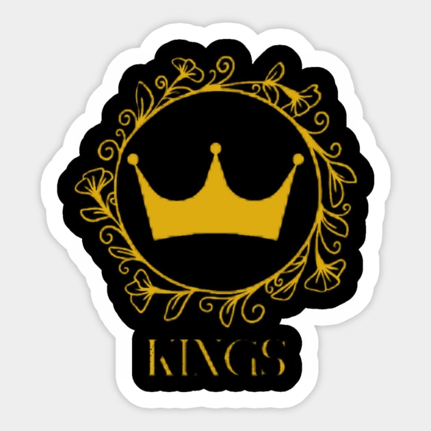 kings Sticker by  Faya